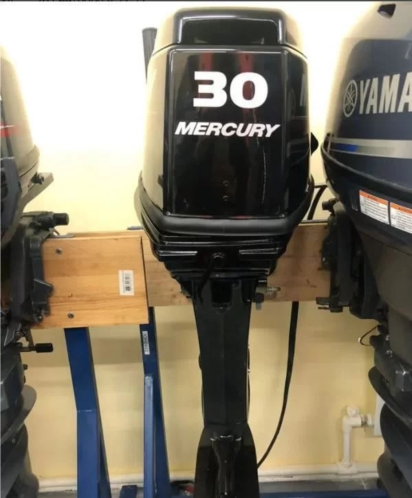 Купить 2х-тактный лодочный мотор MERCURY ME 30 E Б/У в Москве фото2