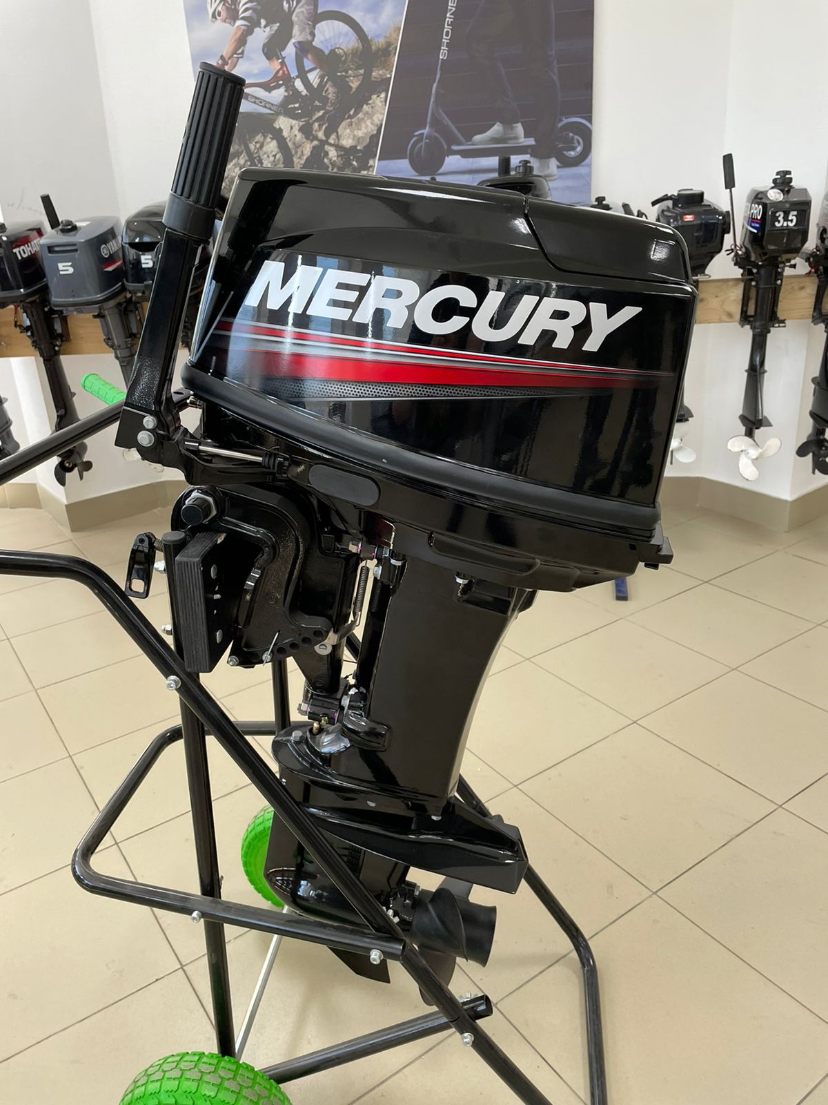 Купить 2х-тактный лодочный мотор MERCURY ME 30 MH Б/У в Москве фото2