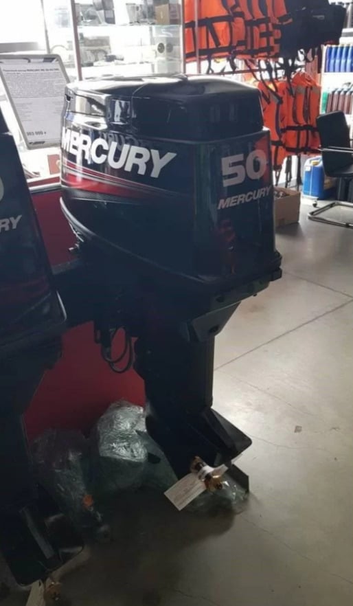 Купить 2х-тактный лодочный мотор MERCURY ME 50 EO (TMC) Б/У в Москве фото3