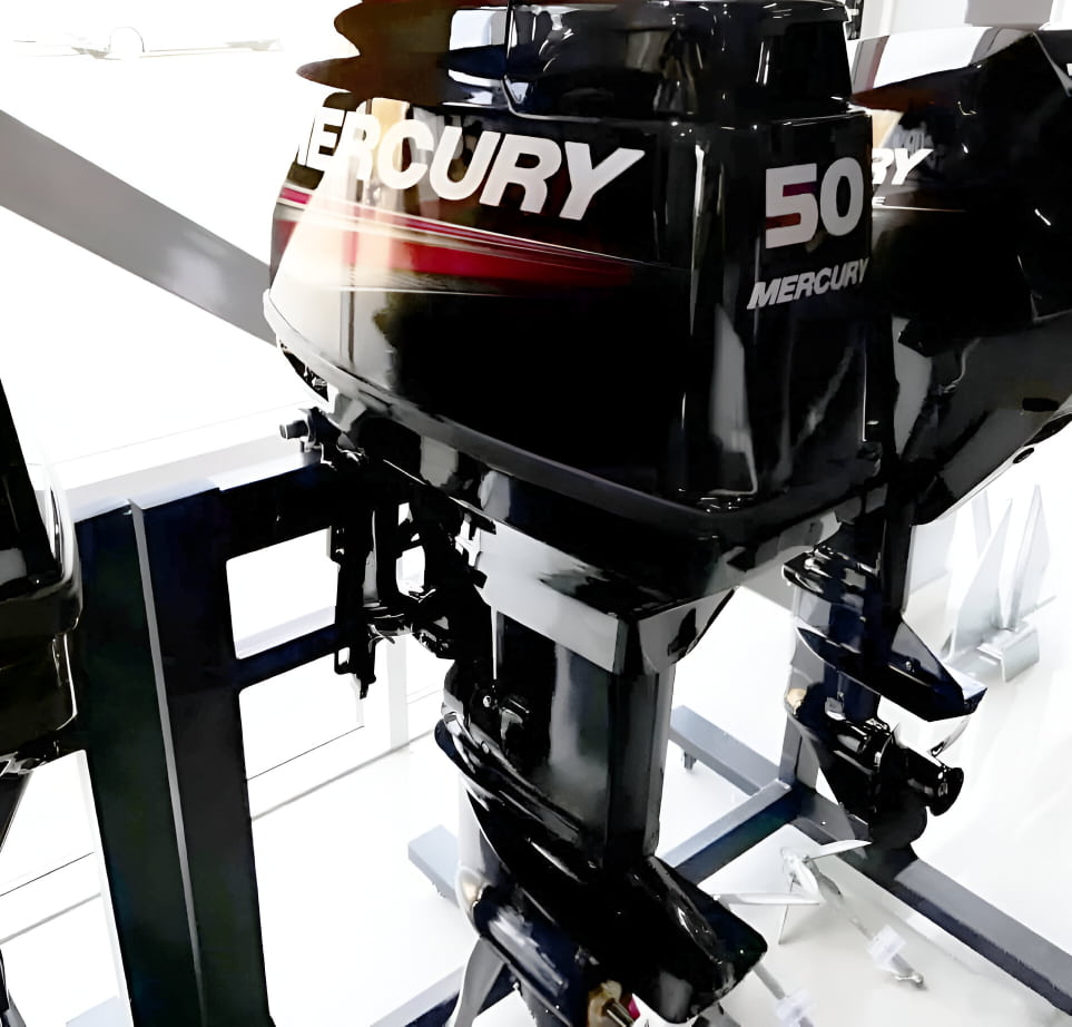 Купить 2х-тактный лодочный мотор MERCURY ME 50 EO (TMC) Б/У в Москве фото2