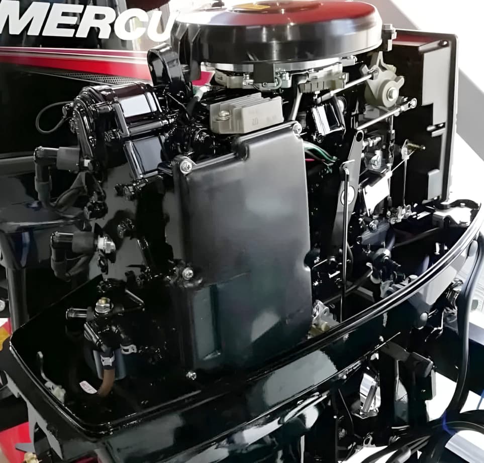 Купить 2х-тактный лодочный мотор MERCURY ME 50 EO (TMC) Б/У в Москве фото4