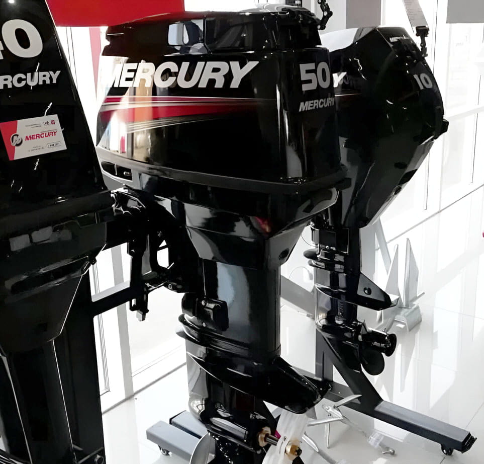 Купить 2х-тактный лодочный мотор MERCURY ME 50 EO (TMC) Б/У в Москве