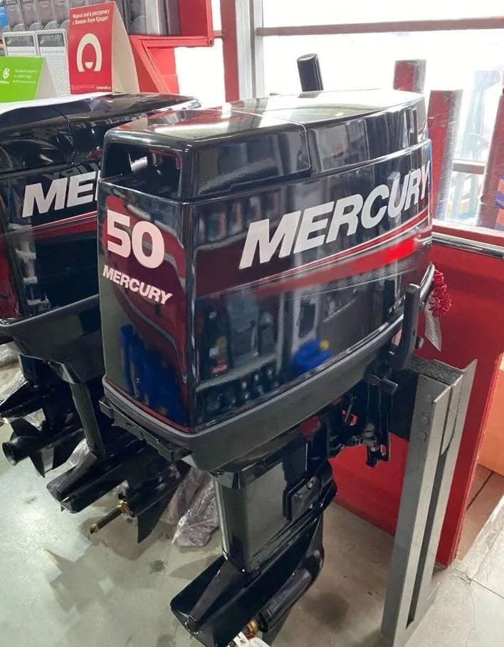 Купить 2х-тактный лодочный мотор MERCURY ME 50 MH 697CC Б/У в Москве