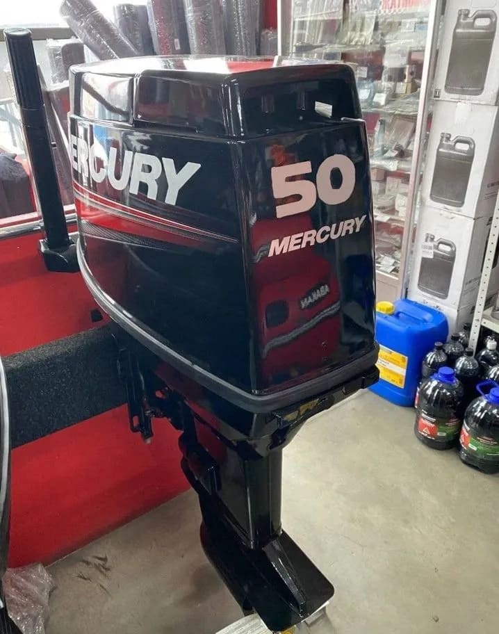 Купить 2х-тактный лодочный мотор MERCURY ME 50 MH 697CC Б/У в Москве фото2
