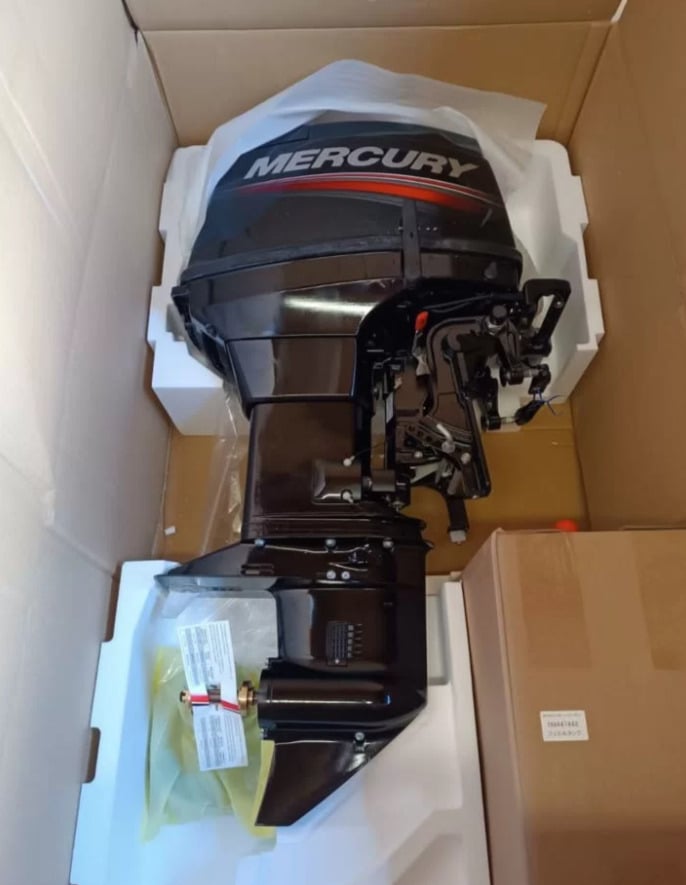 Купить 2х-тактный лодочный мотор MERCURY ME 50 MH 697CC Б/У в Красноярске фото2