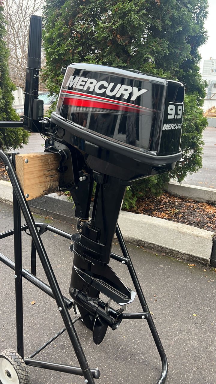 Купить 2х-тактный лодочный мотор MERCURY ME 9.9 MH Light Б/У в Москве
