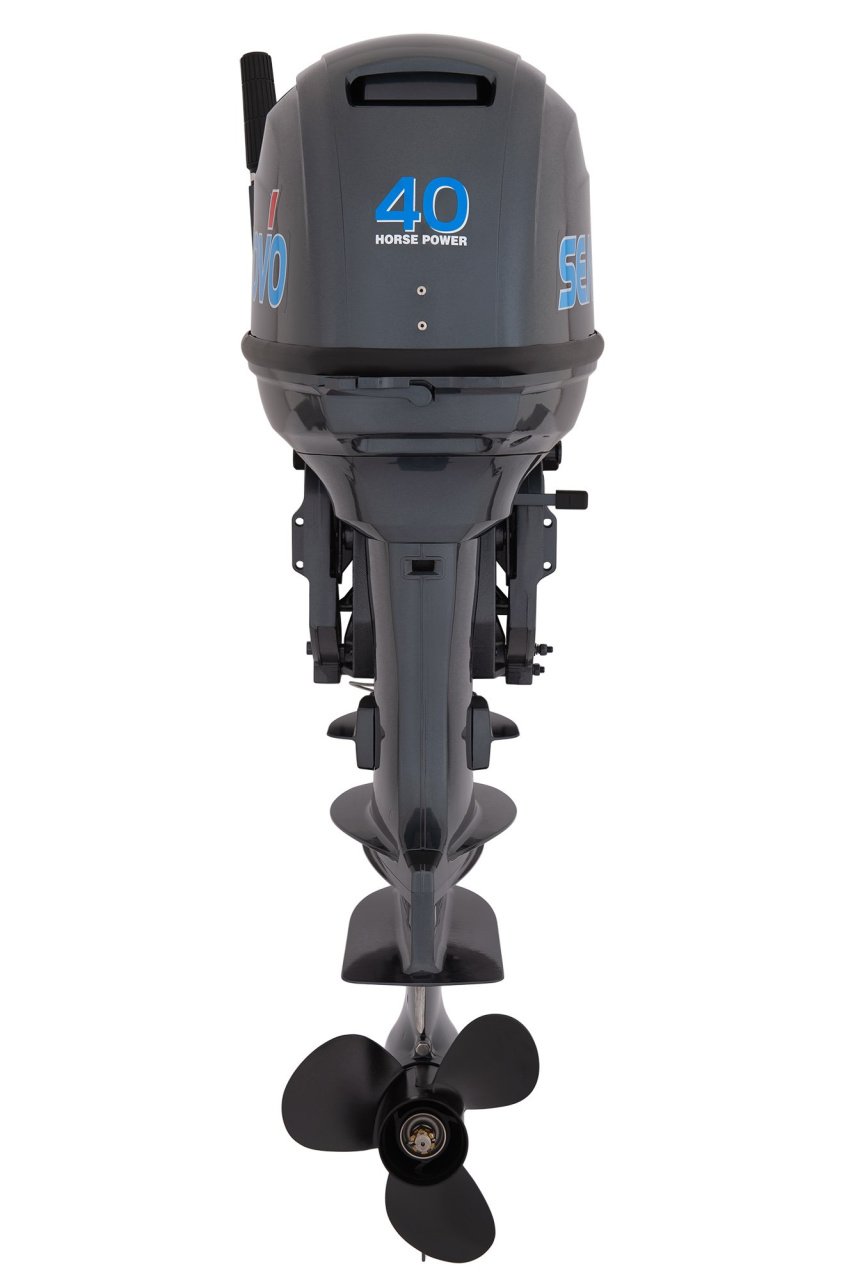 Купить 2х-тактный лодочный мотор SEANOVO SN40FHS в Москве фото4