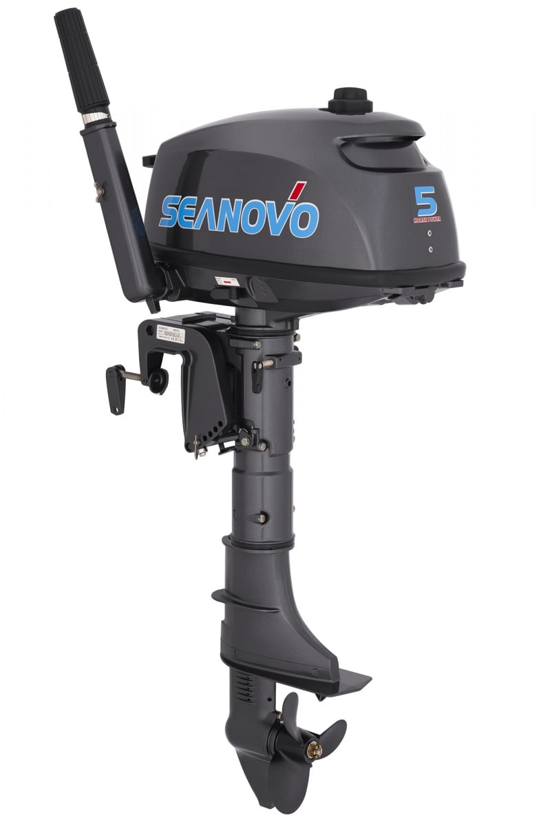 Купить 2х-тактный лодочный мотор SEANOVO SN5FHS без выносного бака и шланга в Москве