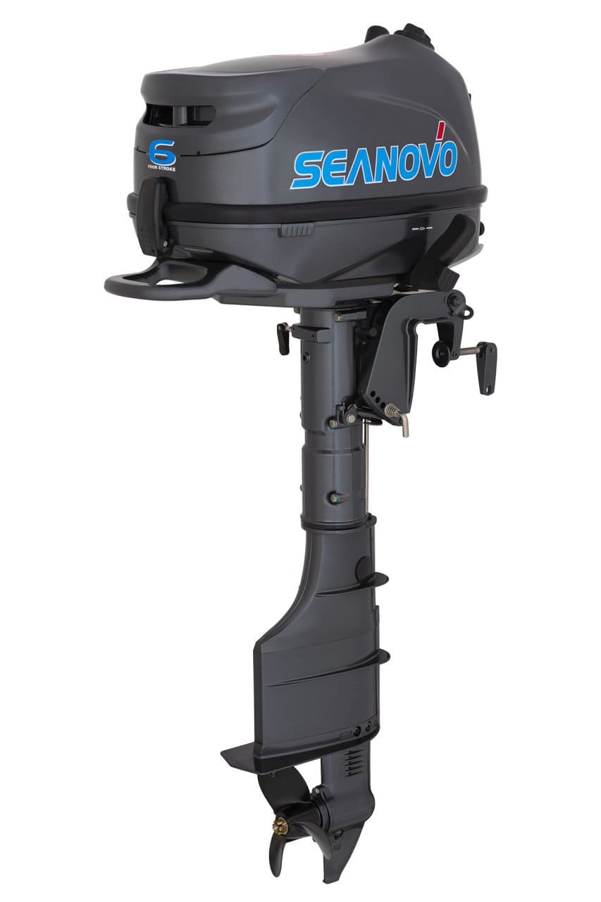 Купить 4х-тактный лодочный мотор SEANOVO SNF6HS без выносного бака и шланга в Москве фото2