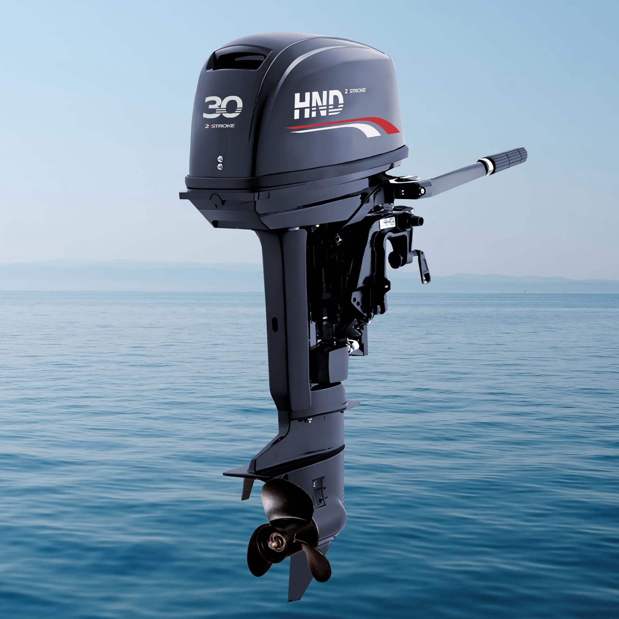 Купить 2х-тактный лодочный мотор HND OB30 HS в Москве фото3