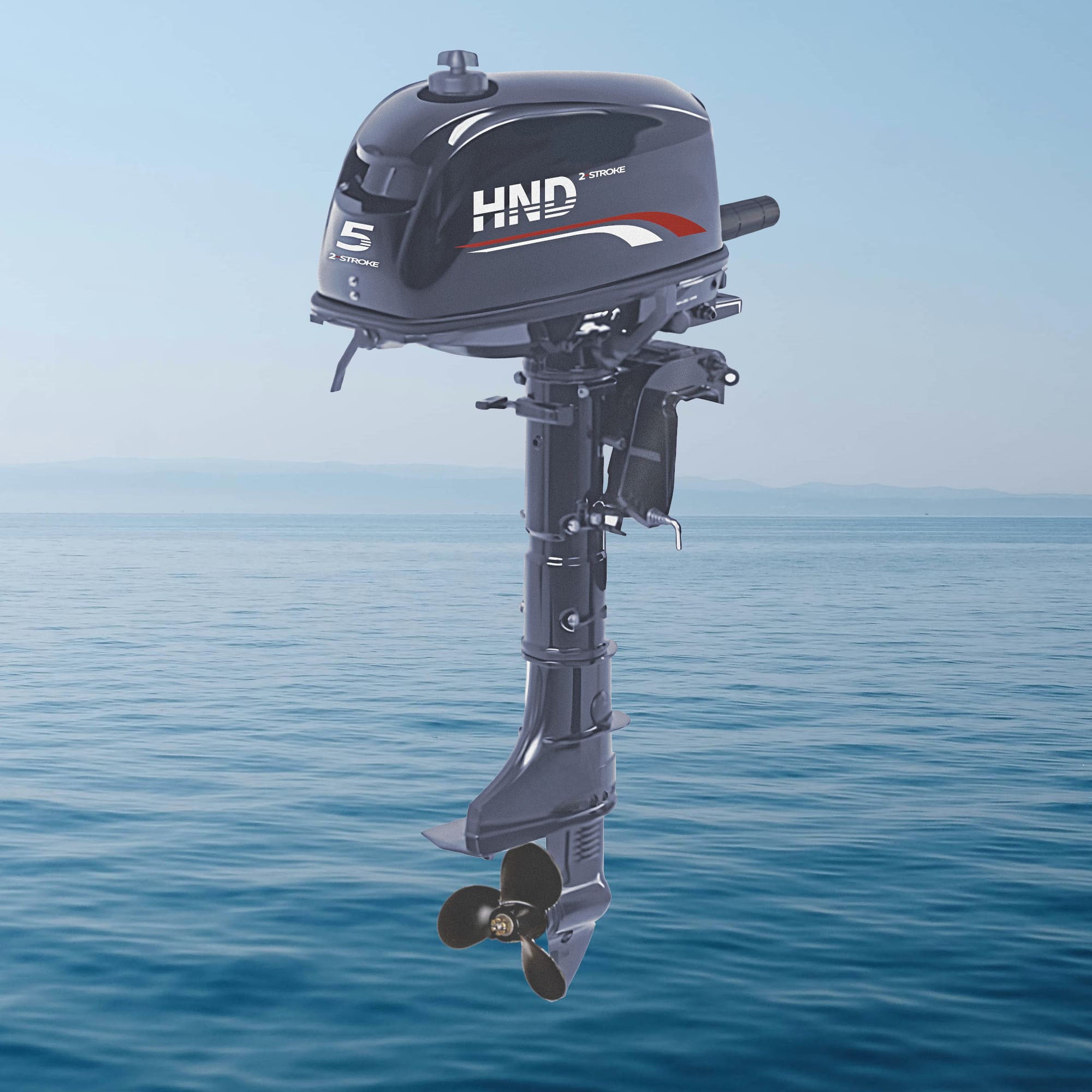 Купить 2х-тактный лодочный мотор HND OB5 HS в Москве фото3