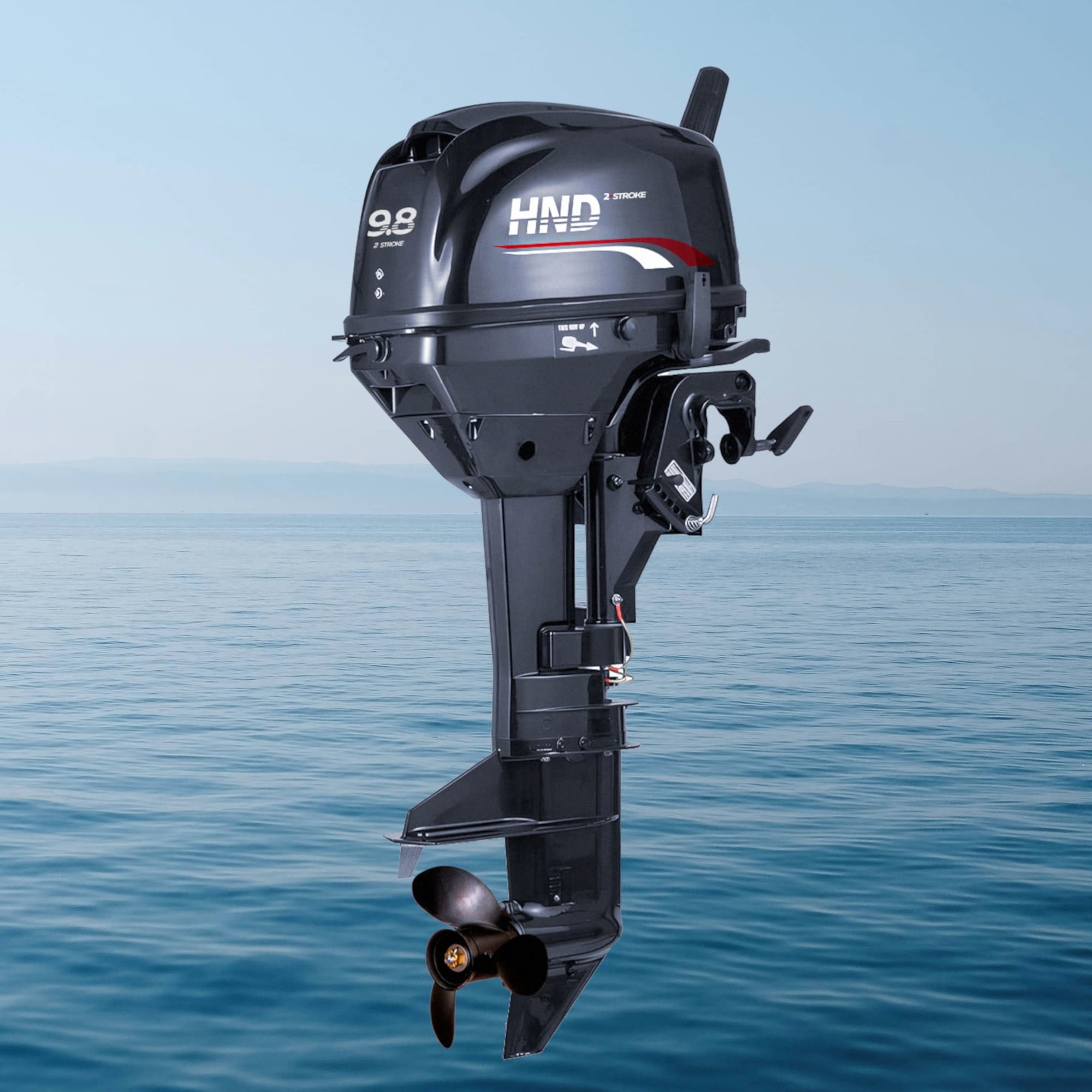 Купить 2х-тактный лодочный мотор HND OB9.8 HS в Москве фото3