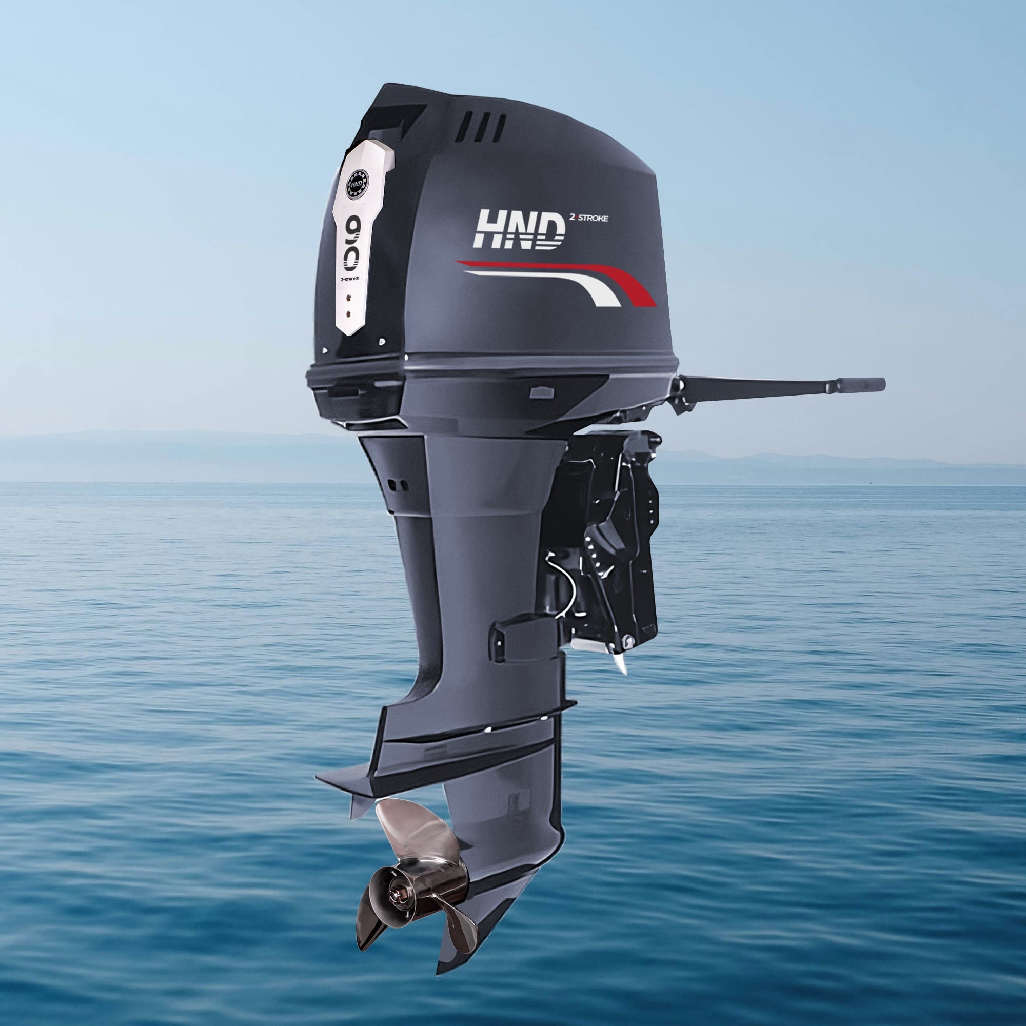 Купить 2х-тактный лодочный мотор HND OB90 ERTL в Москве фото3