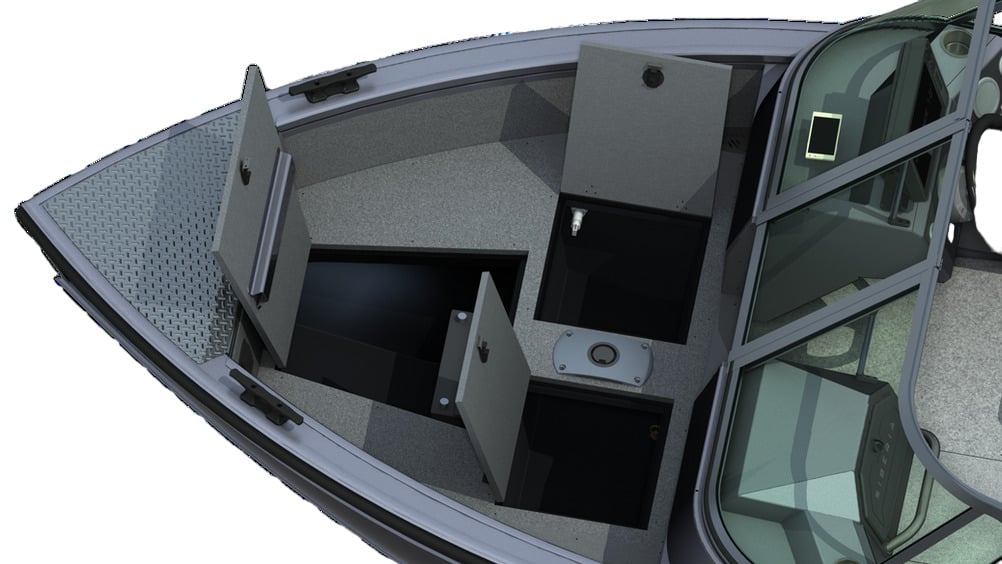 Купить Катер-лодка алюминиевая SIBERIA S4 (one) в Москве фото6