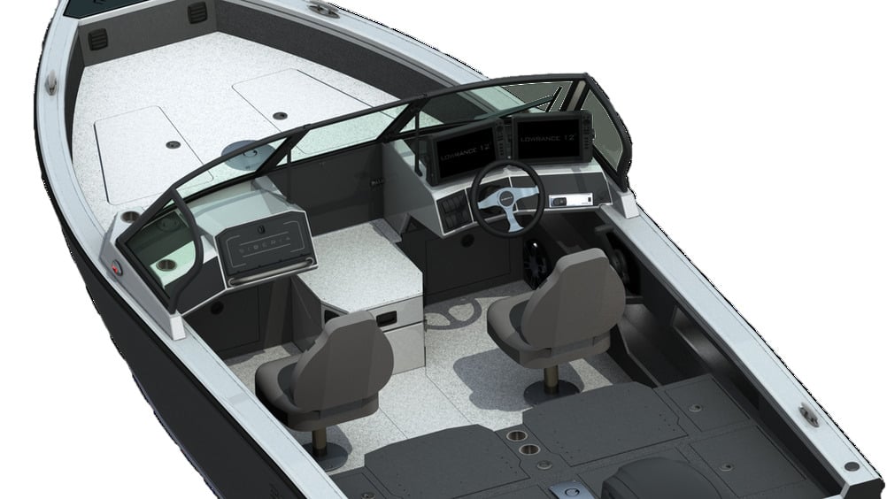 Купить Катер-лодка алюминиевая SIBERIA S5 (mod 1) в Москве фото5