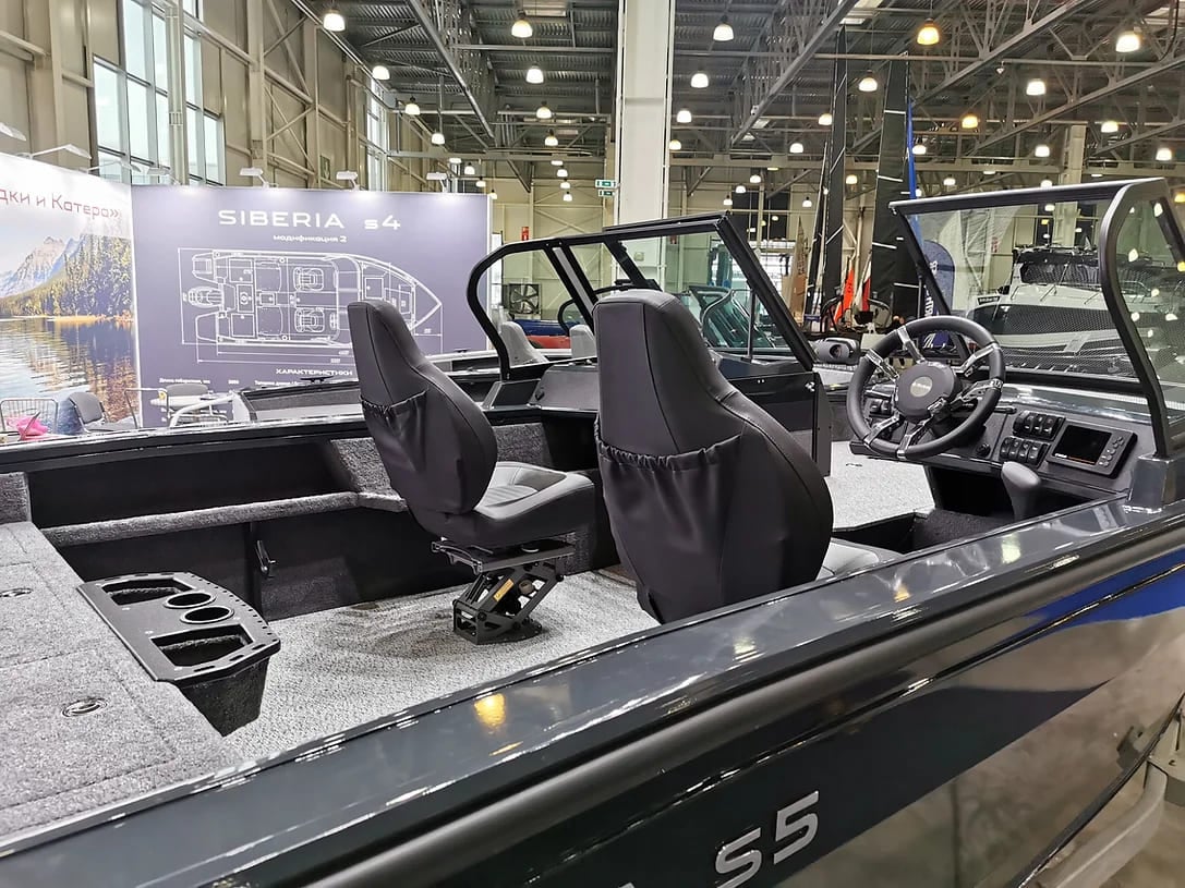 Купить Катер-лодка алюминиевая SIBERIA S5 (mod 1) в Москве фото8