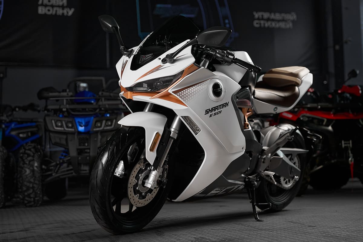 Купить Электромотоцикл SHARMAX E-GP501 (72V/90Аh) в Москве фото28