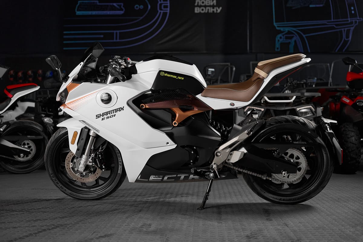 Купить Электромотоцикл SHARMAX E-GP501 (72V/90Аh) в Москве фото29