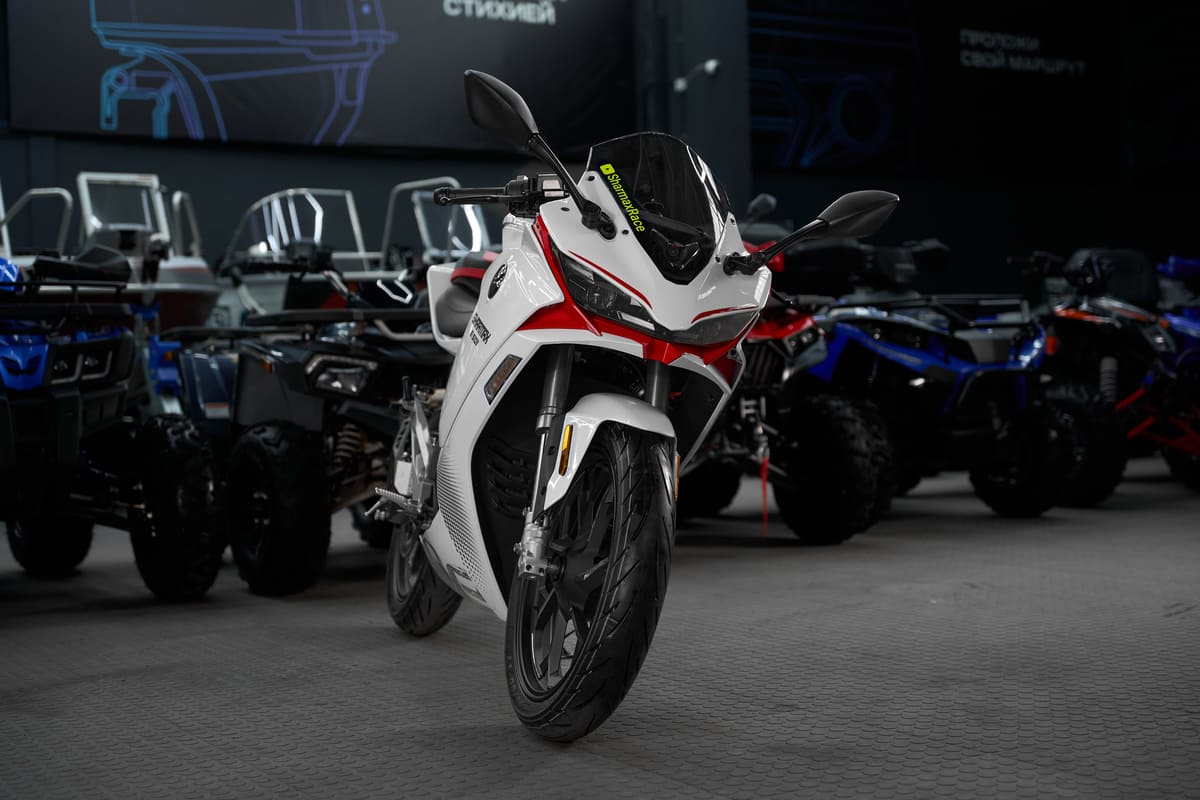 Купить Электромотоцикл SHARMAX E-GP501 (72V/90Аh) в Москве фото33