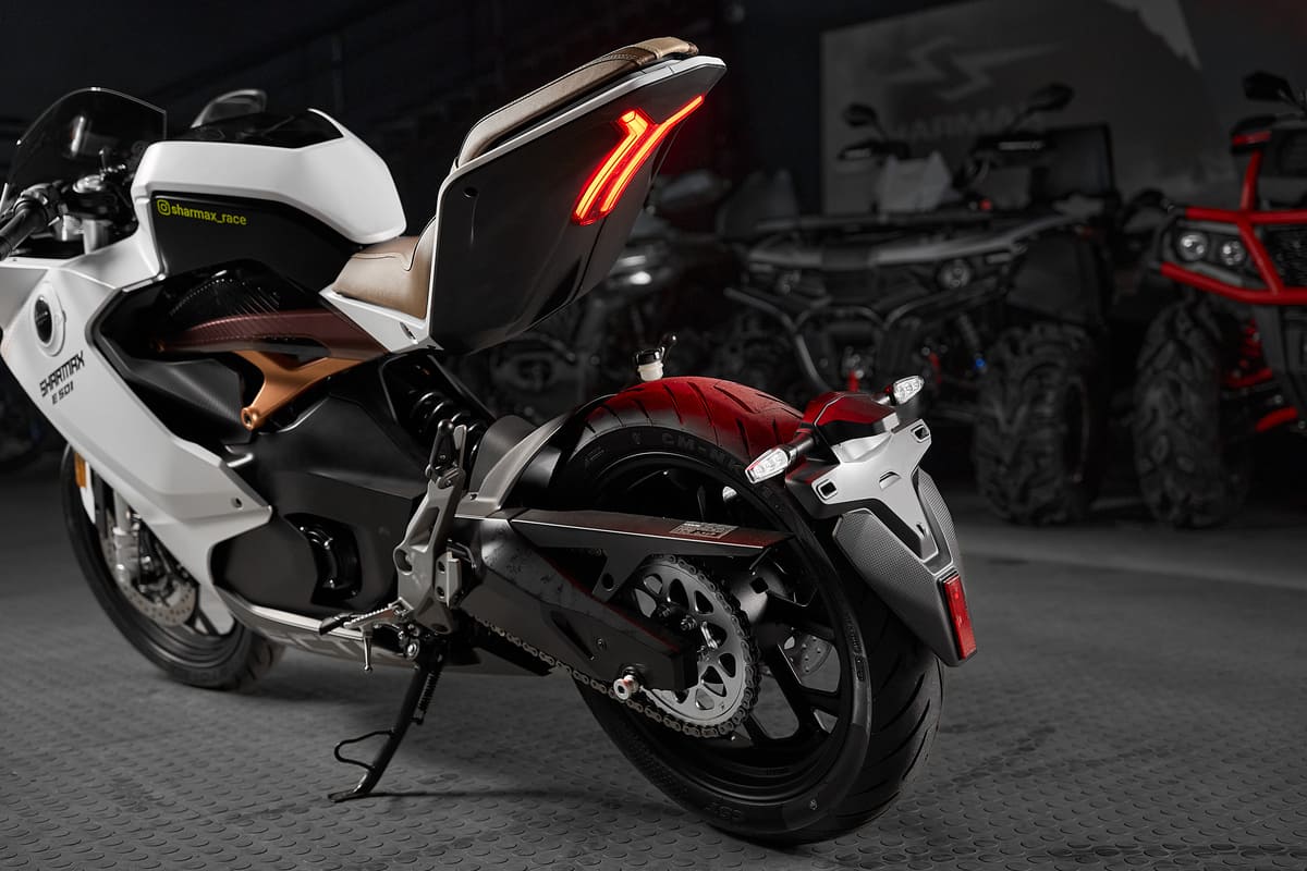 Купить Электромотоцикл SHARMAX E-GP501 (72V/90Аh) в Москве фото35