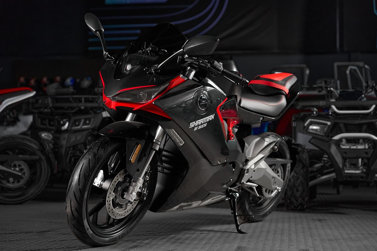 Купить Электромотоцикл SHARMAX E-GP501 (72V/90Аh) в Москве фото38