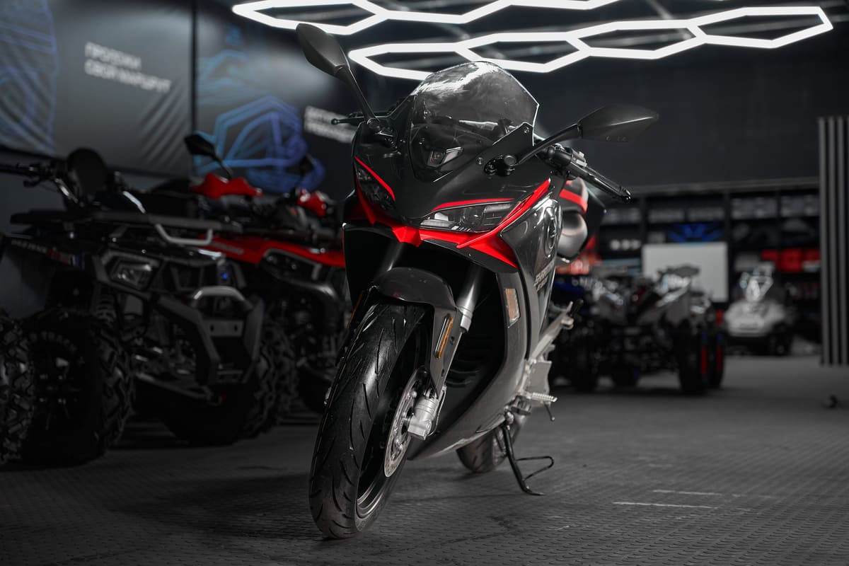 Купить Электромотоцикл SHARMAX E-GP501 (72V/90Аh) в Москве фото41