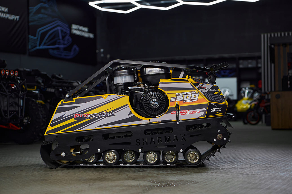 Купить Мотобуксировщик SHARMAX S500 1450 HP18 Enduro в Москве фото23
