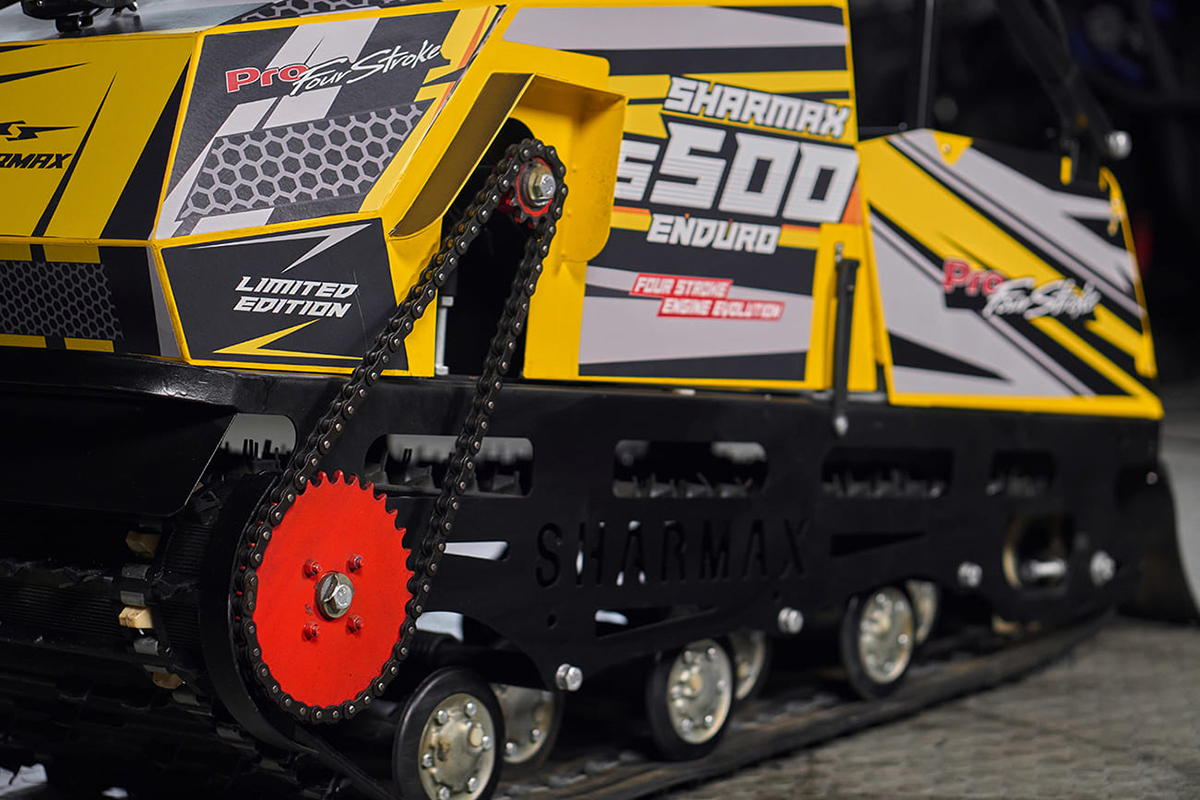 Купить Мотобуксировщик SHARMAX S500 1450 HP18 Enduro в Москве фото31