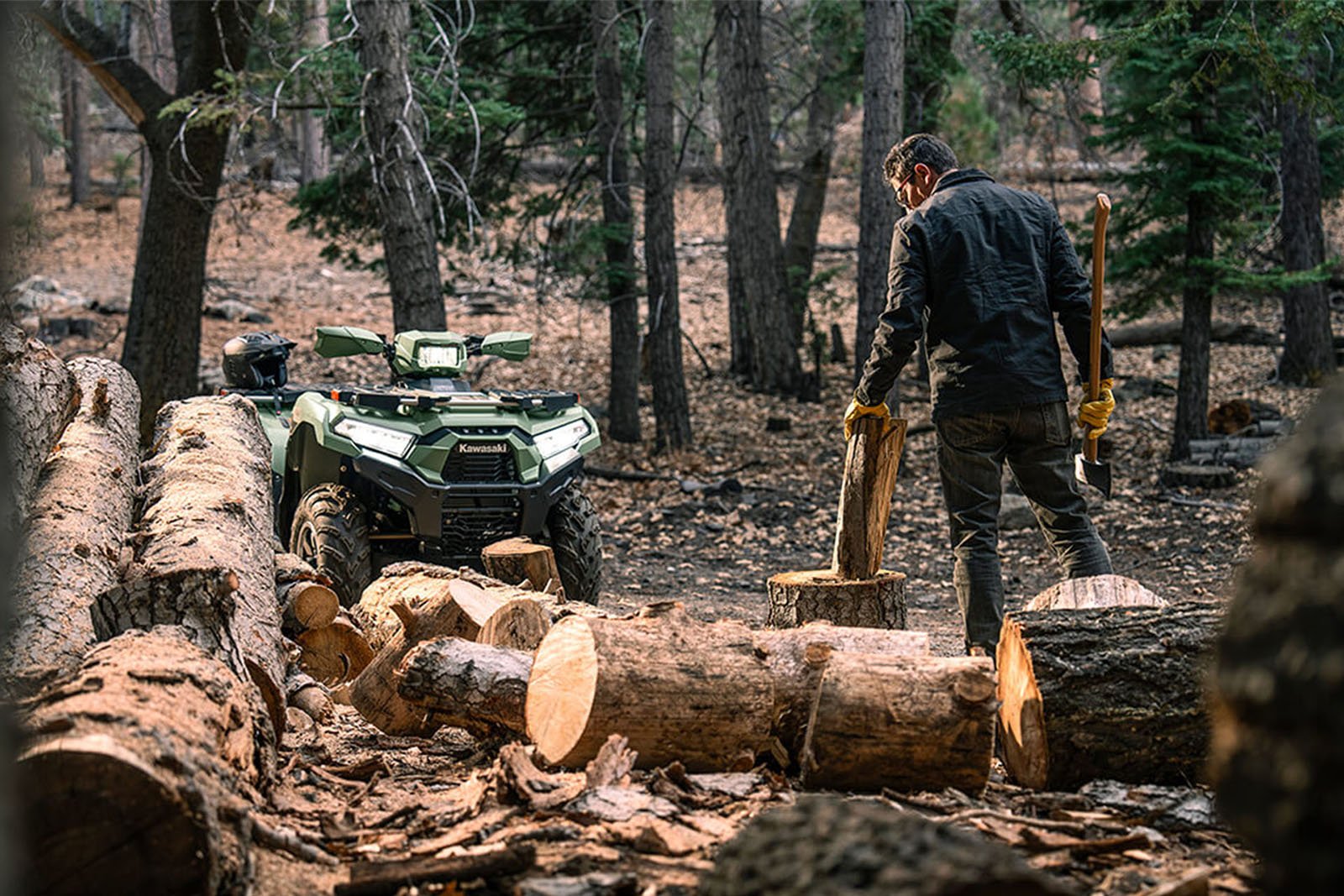 Купить Квадроцикл KAWASAKI Brute Force 750 LE EPS (2024) (ПСМ) в Москве фото4