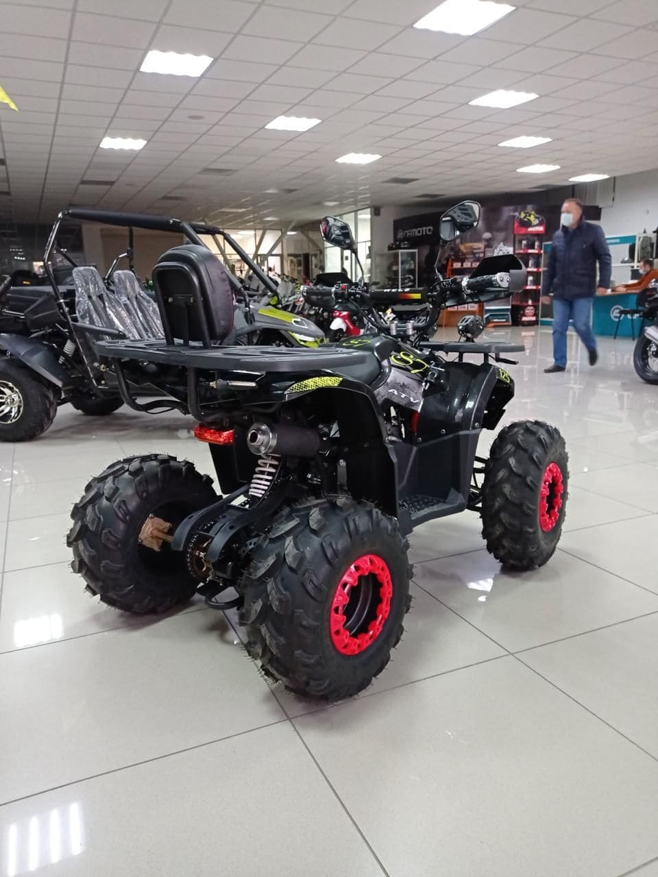 Купить Квадроцикл ZONGSHEN Junior Sport 125 Premium в Москве фото4