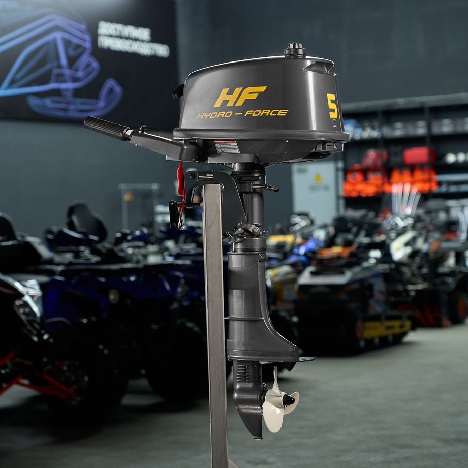 Купить 2х-тактный лодочный мотор HYDRO FORCE M 5 FHS в Москве фото13