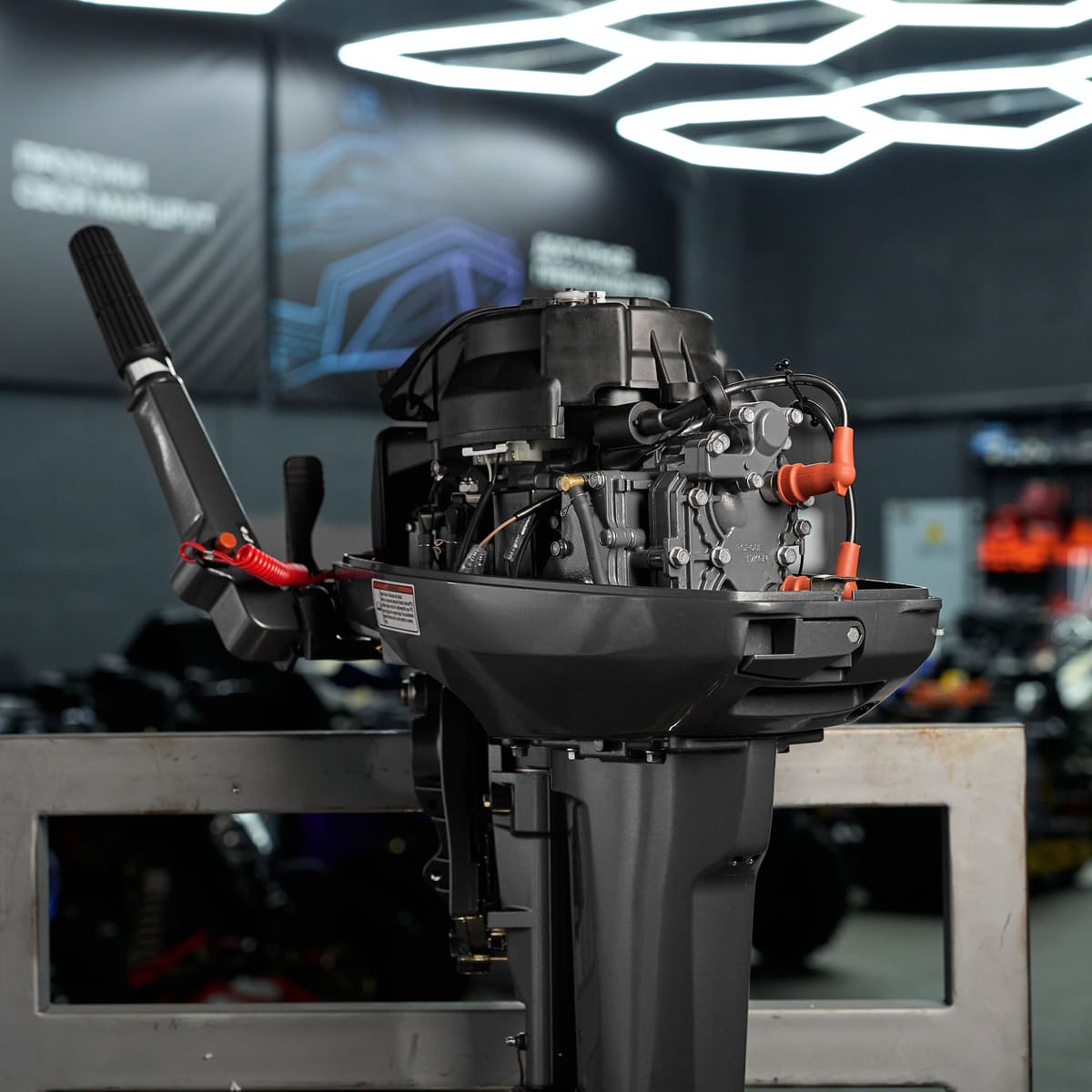 Купить 2х-тактный лодочный мотор HYDRO FORCE M 9.9 FHS в Москве фото8