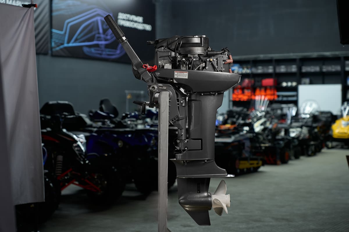 Купить 2х-тактный лодочный мотор HYDRO FORCE M 9.9 FHS в Москве фото11