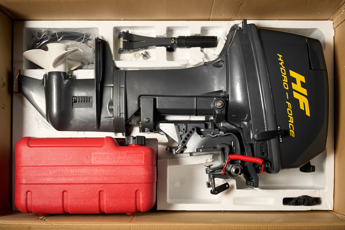 Купить 2х-тактный лодочный мотор HYDRO FORCE M 9.9 FHS Pro в Москве фото4