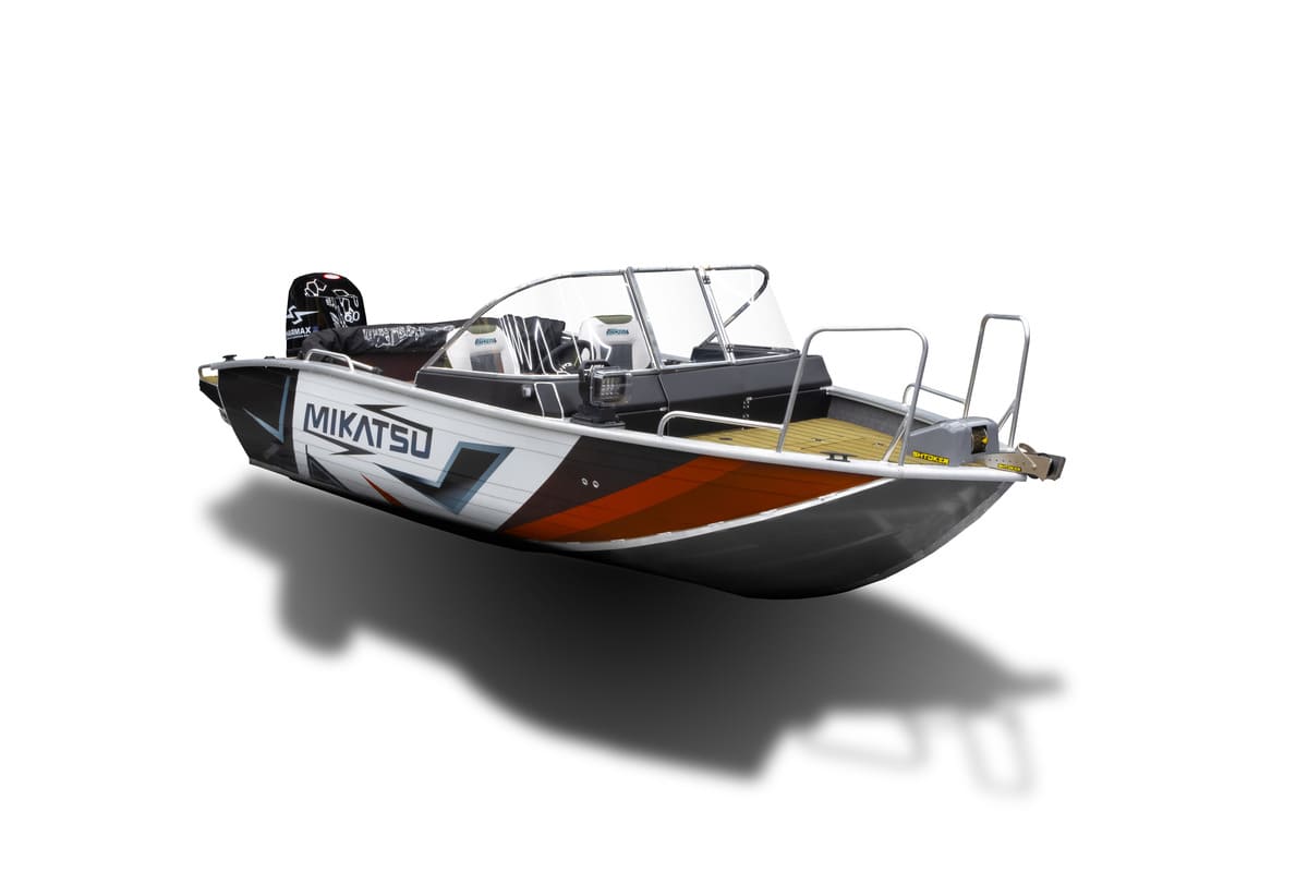 Купить Комплект Алюминиевая лодка (катер) Mikatsu (Микатсу) 475 (Z43) Premium + мотор Hidea HDEF60FUEL-T EFI в Москве фото5