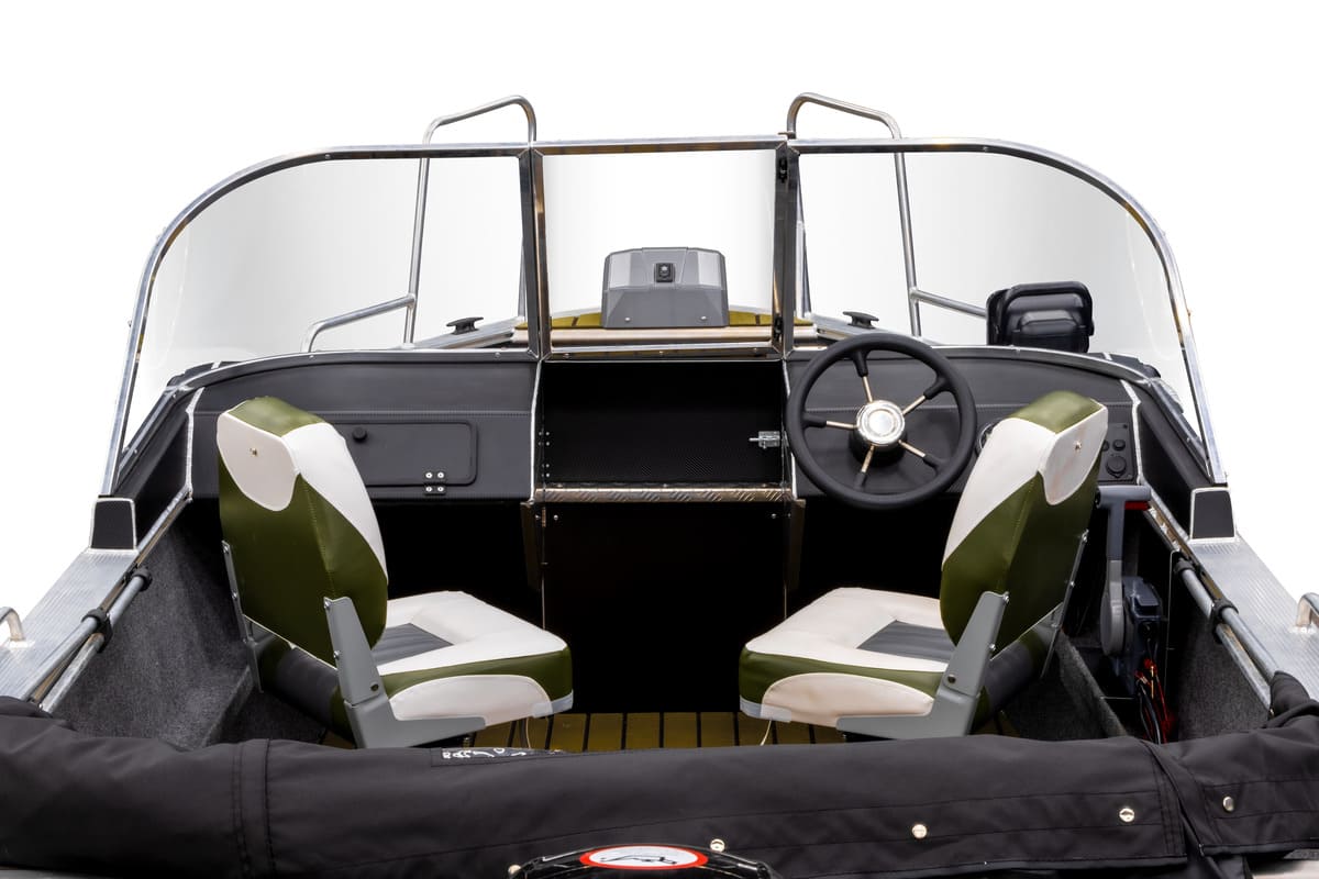 Купить Комплект Алюминиевая лодка (катер) Mikatsu (Микатсу) 475 (Z43) Premium + мотор Yamaha F60FETL в Москве фото8