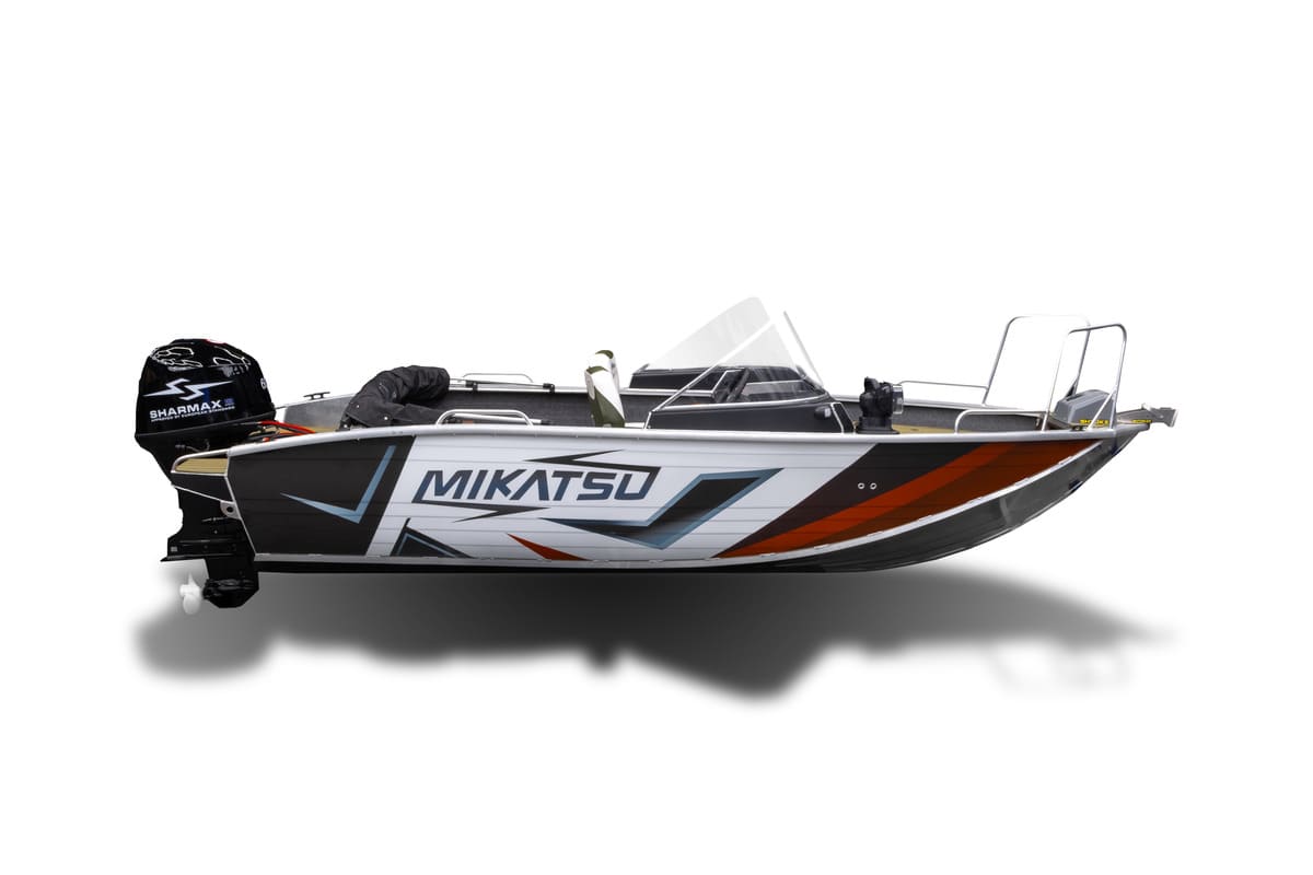 Купить Комплект Алюминиевая лодка (катер) Mikatsu (Микатсу) 475 (Z43) Sport + мотор Yamaha F60FETL в Москве фото3