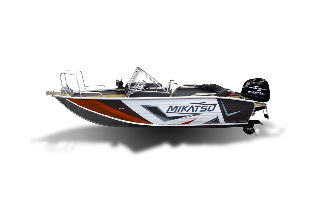 Купить Комплект Алюминиевая лодка (катер) Mikatsu (Микатсу) 475 (Z43) Standard + мотор Hidea HDEF60FUEL-T EFI в Москве фото4