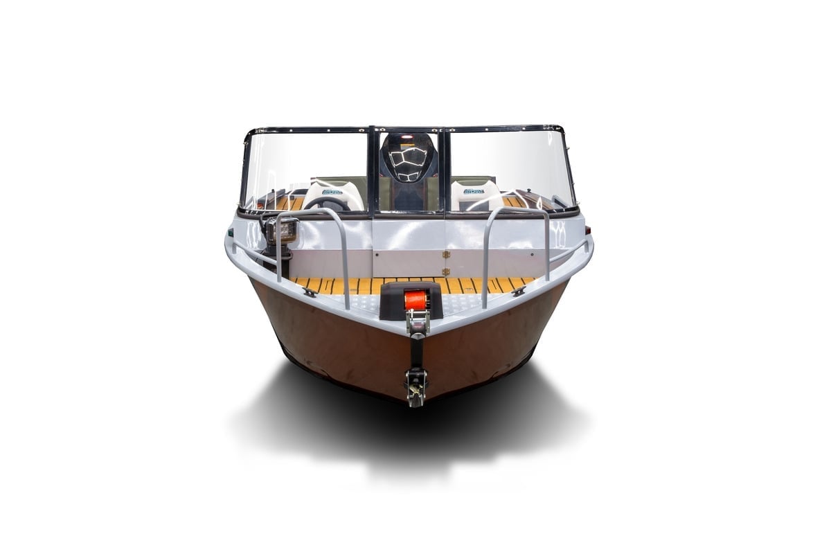 Купить Комплект Алюминиевая лодка (катер) Mikatsu (Микатсу) 570 (Z43) Sport + мотор Mikatsu MF115FEL-T EFI в Москве фото6