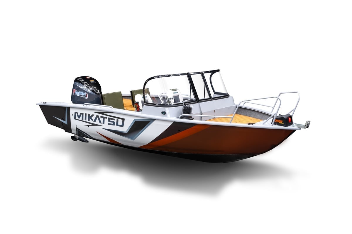 Купить Комплект Алюминиевая лодка (катер) Mikatsu (Микатсу) 570 (Z43) Sport + мотор Yamaha F115BETL в Москве фото5