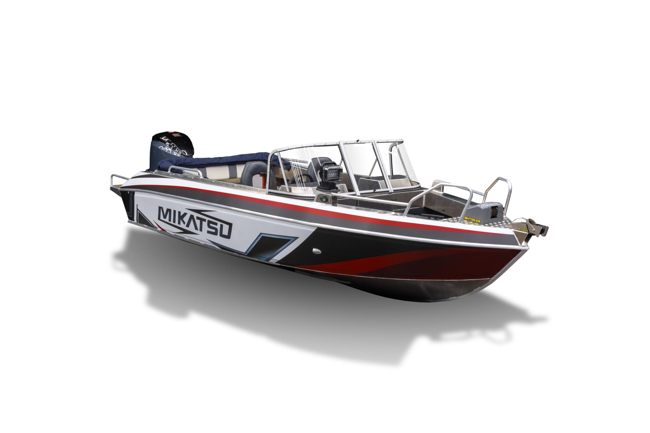 Купить Комплект Алюминиевая лодка (катер) Mikatsu (Микатсу) 590 (Z99) Premium + мотор Yamaha F115BETL в Москве фото4