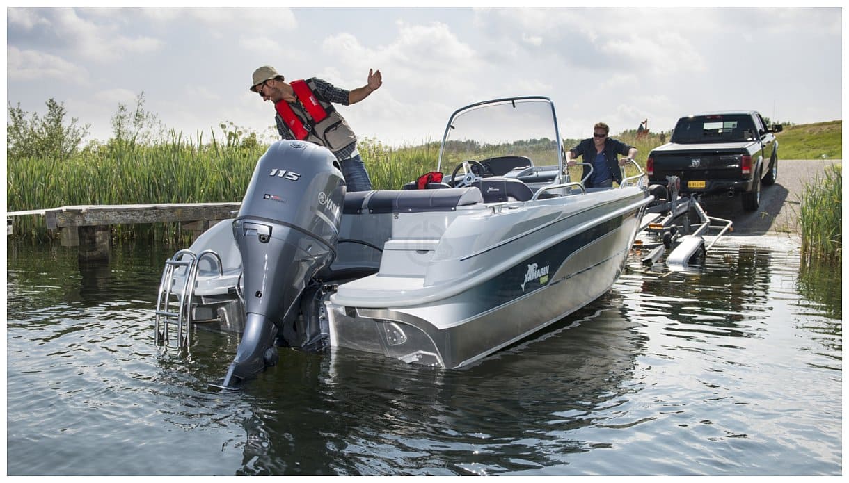 Купить Комплект Алюминиевая лодка (катер) Mikatsu (Микатсу) 590 (Z99) Premium + мотор Yamaha F115BETL в Москве фото12