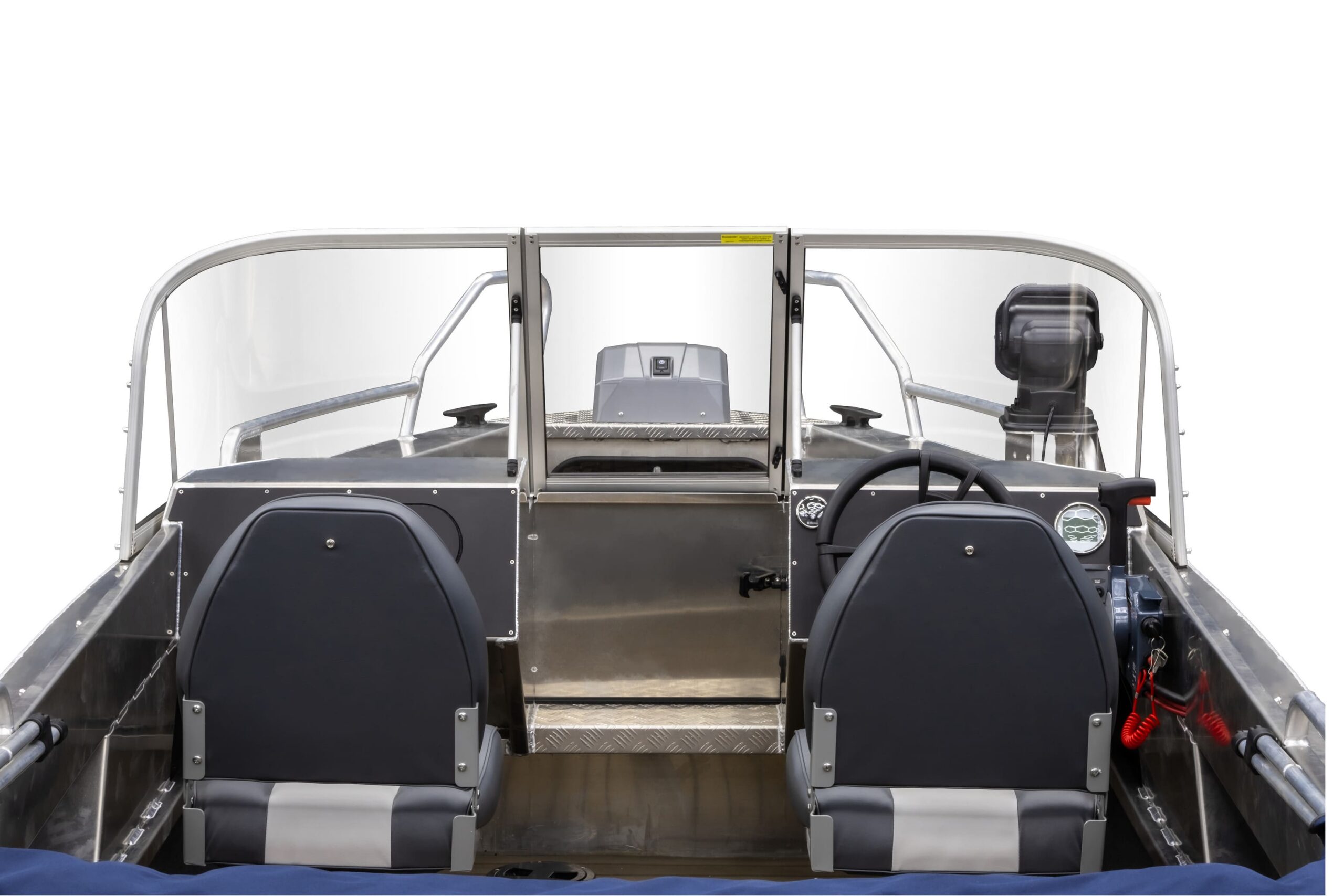 Купить Комплект Алюминиевая лодка (катер) Mikatsu (Микатсу) 590 (Z99) Sport + мотор Mikatsu MF115FEL-T EFI в Москве фото8