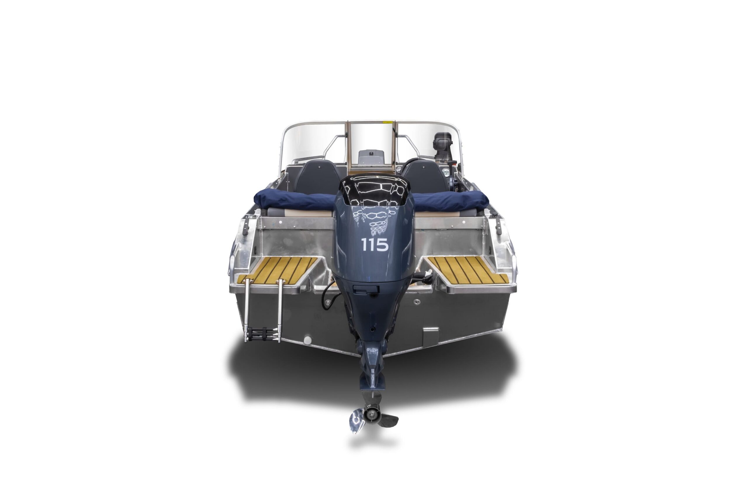 Купить Комплект Алюминиевая лодка (катер) Mikatsu (Микатсу) 590 (Z99) Standard + мотор Yamaha F115BETL в Москве фото7