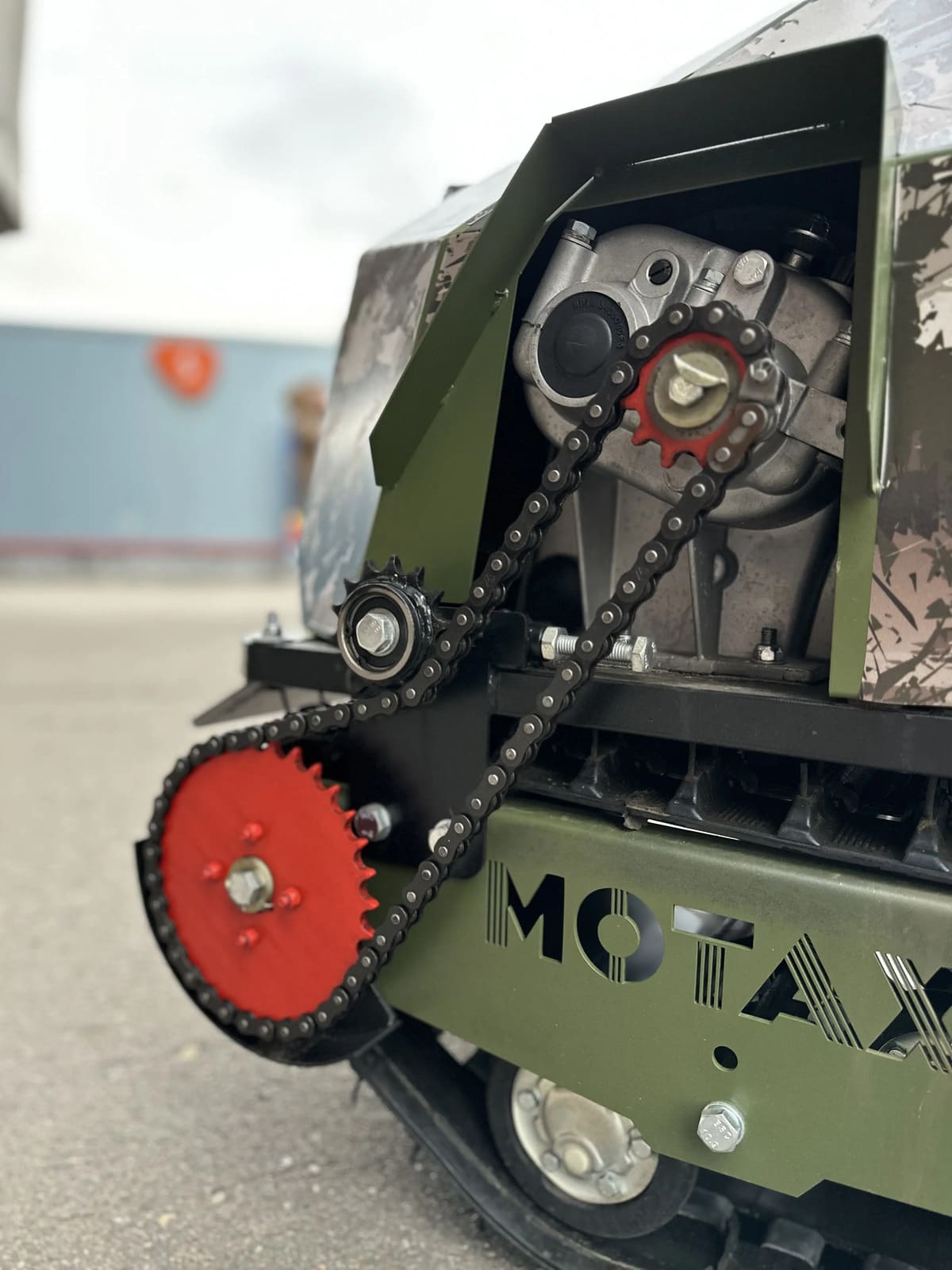 Купить Мотобуксировщик МОТАХ 600 ПРО в Москве фото4