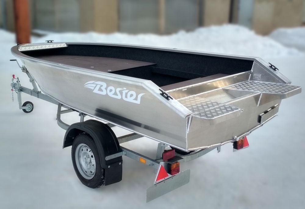 Купить Алюминиевая лодка BESTER 390 fish ПОД ЗАКАЗ в Москве фото6