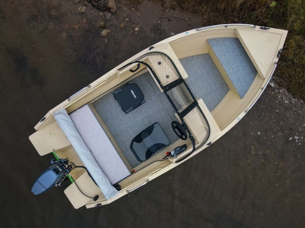 Купить Алюминиевая лодка BESTER 390DC ПОД ЗАКАЗ в Москве фото7