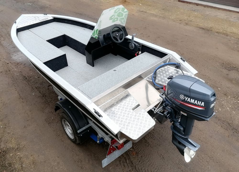 Купить Алюминиевая лодка BESTER 450 ПОД ЗАКАЗ в Москве фото3