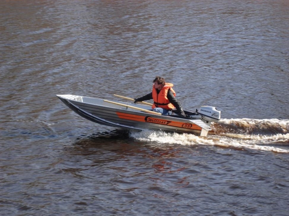 Купить Алюминиевая лодка WELLBOAT-33 ПОД ЗАКАЗ в Москве фото6
