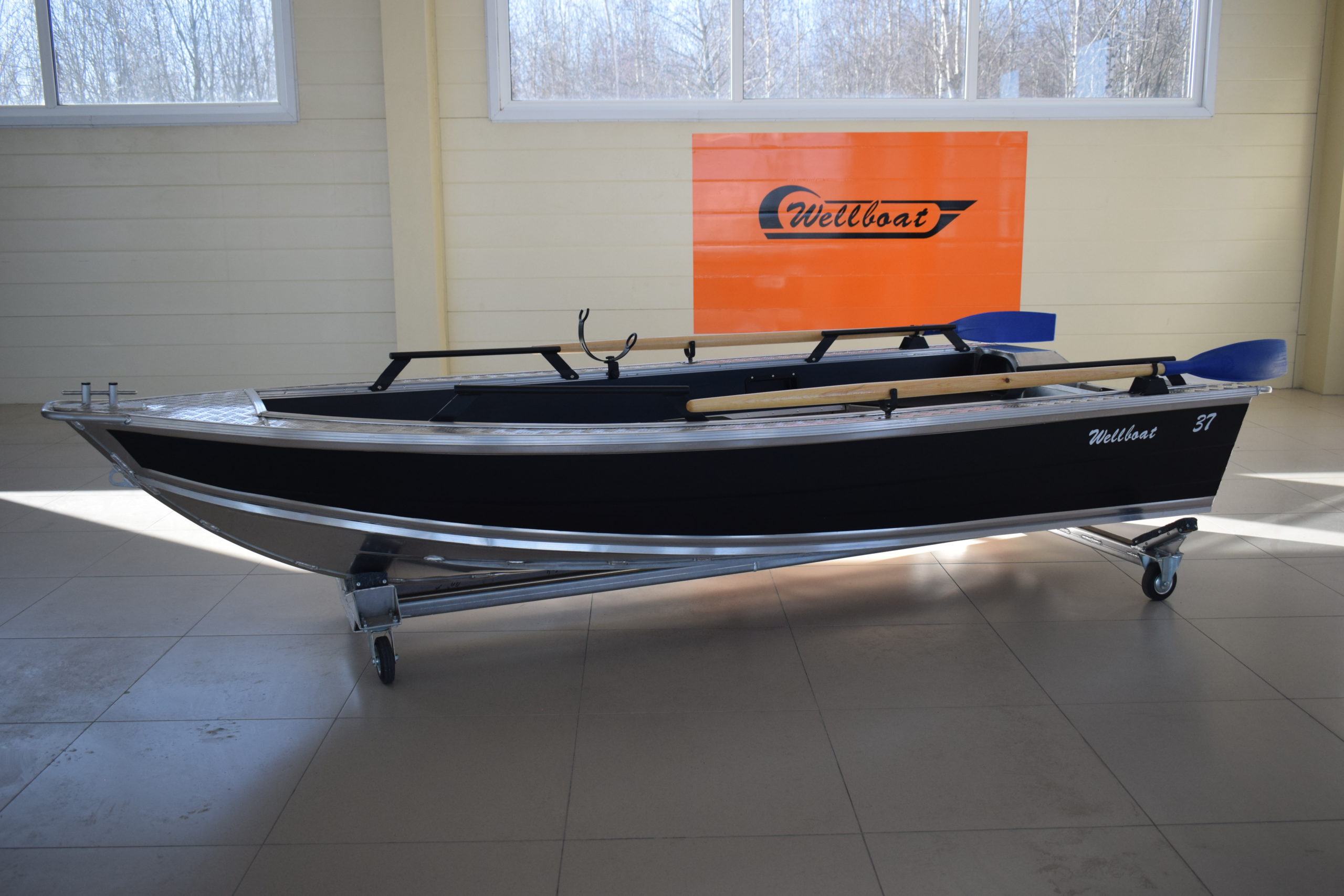 Купить Алюминиевая лодка WELLBOAT-37 ПОД ЗАКАЗ в Москве фото3